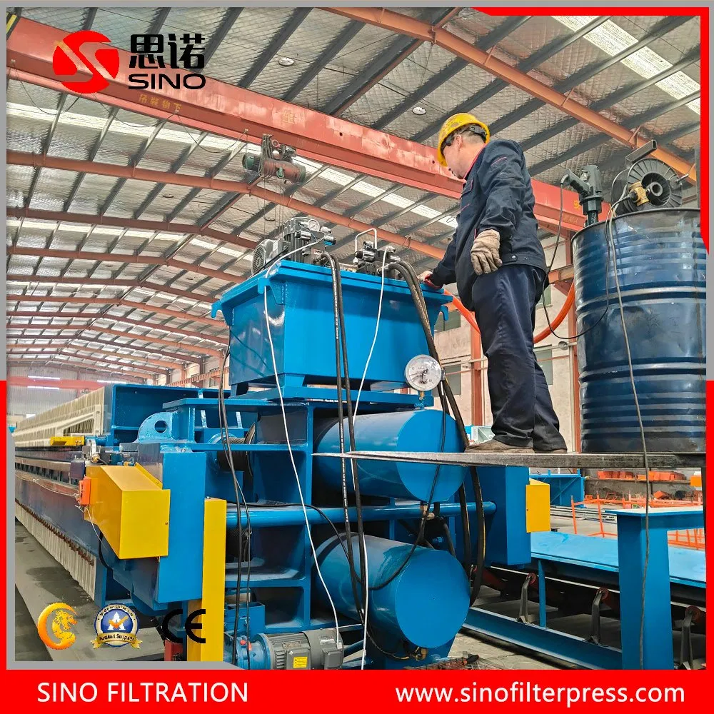 Plate Frame Filter Press Machine for Waste Water Sludge Dewatering Treatment