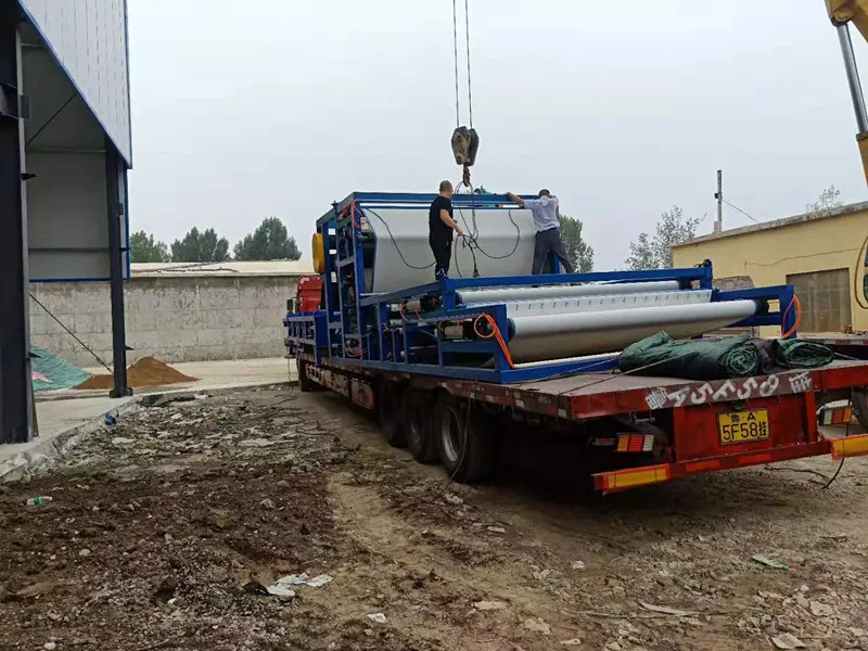 Sludge Dewatering Machine Detail