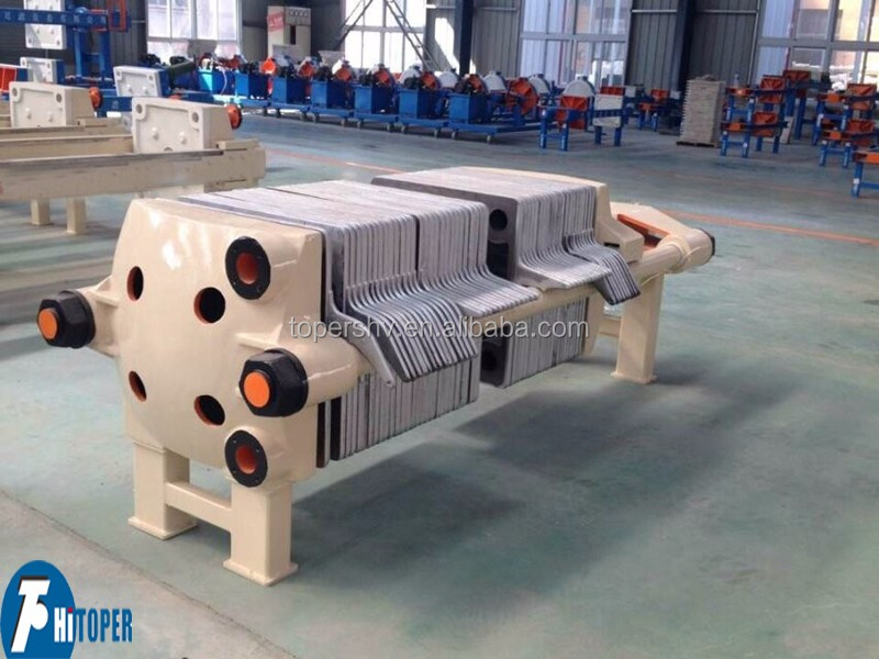Hydraulic Cast Iron High Temperature Resistant Filter Press Used in Metallurgy Solid-Liquid Separation