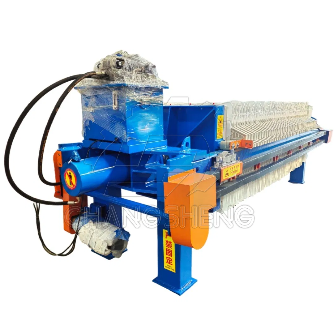400-500kg/H 500kg-1000kg/H Auto Hydraulic Plate and Frame Oil Filter Press Edible Oil Palm Kernel Oil Filter Press