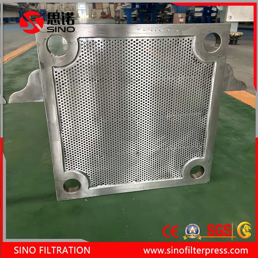 Sino Hydraulic Manual Stainless Steel Plate Frame Filter Press