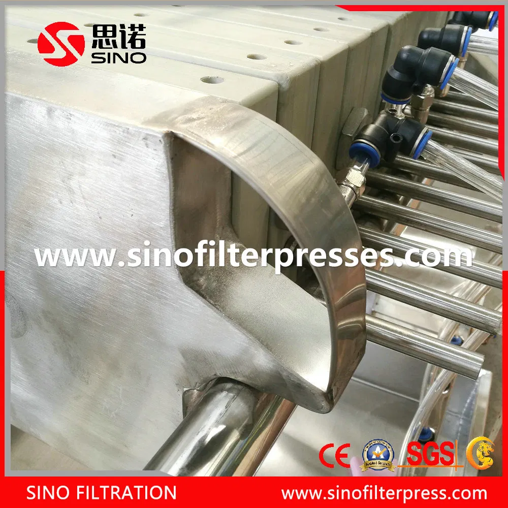 250mm Manual Filter Press Used for Laboratory Filtration
