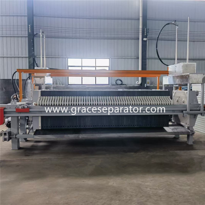 Chamber Automatic Filter Press for Impurity Removal and Purification of Syrup