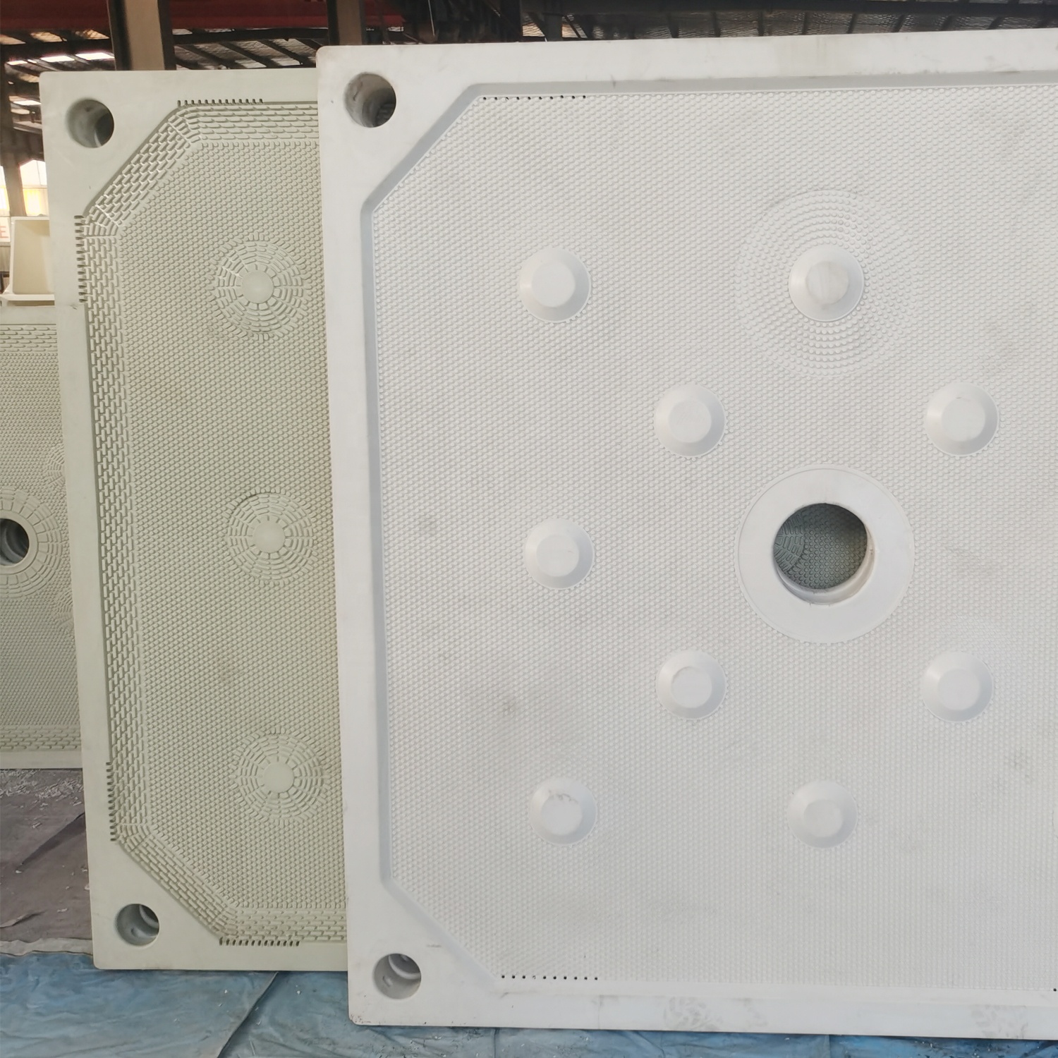 Chamber and Membrane Filter Plate for Automatic Filter Press, Special Size PP Material Filter Plate