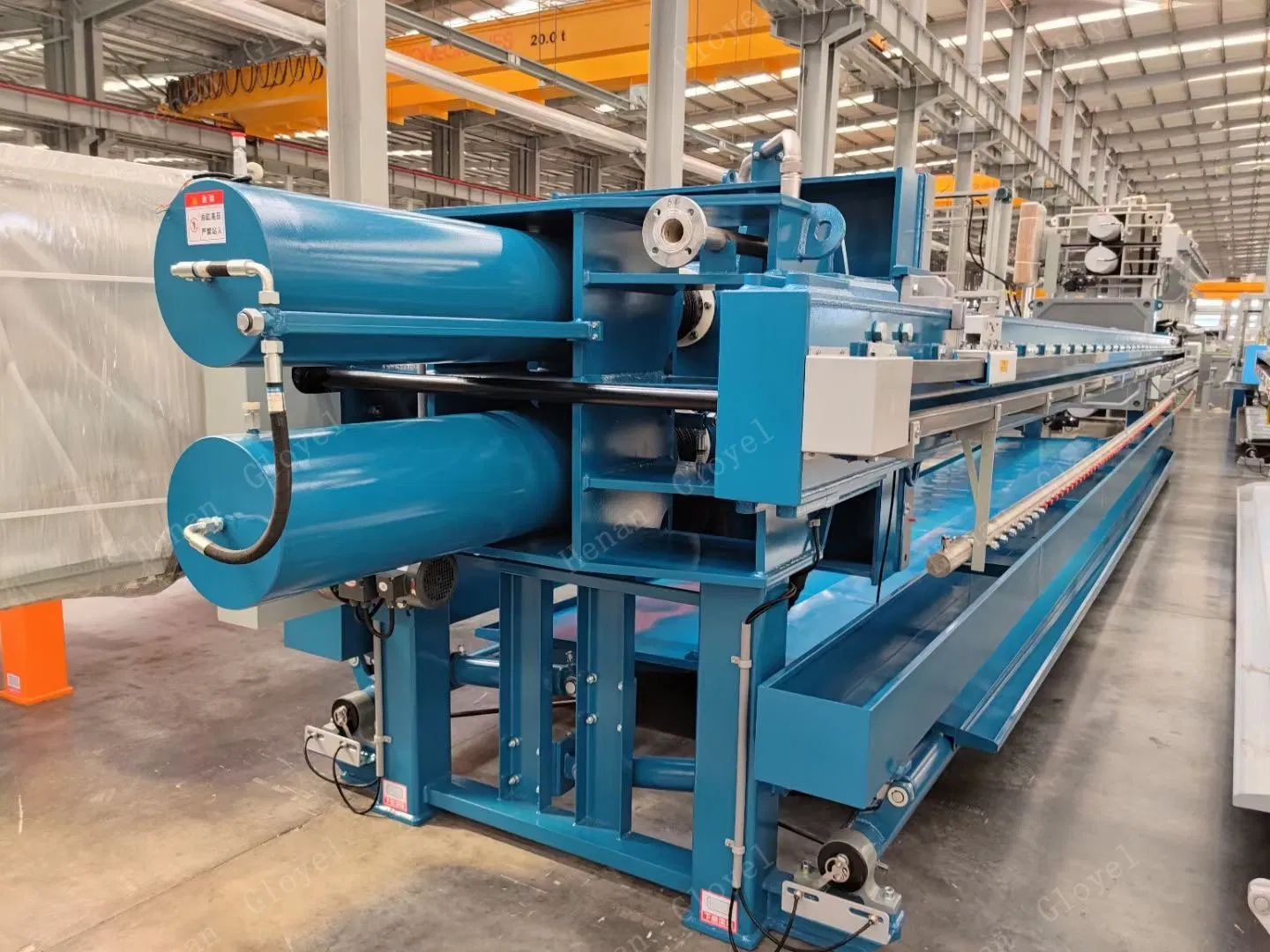 Manual or Automatic Starch Syrup Honey Cassava Dewatering Filter Press Machine