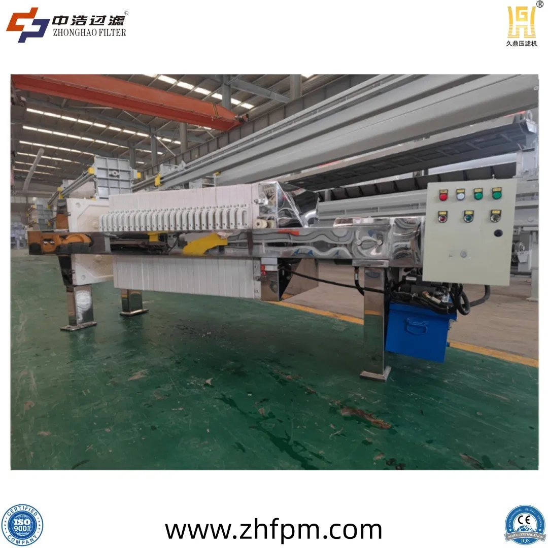 High-Performance Plate and Frame Filter Press for Food Grade Purification
