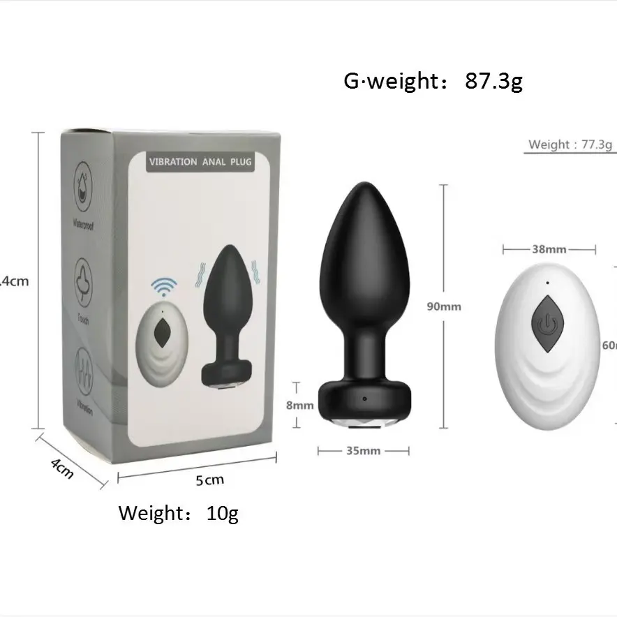 Wholesale Vibrating Butt Plug Anal Vibrator Manufacturer, Supplier