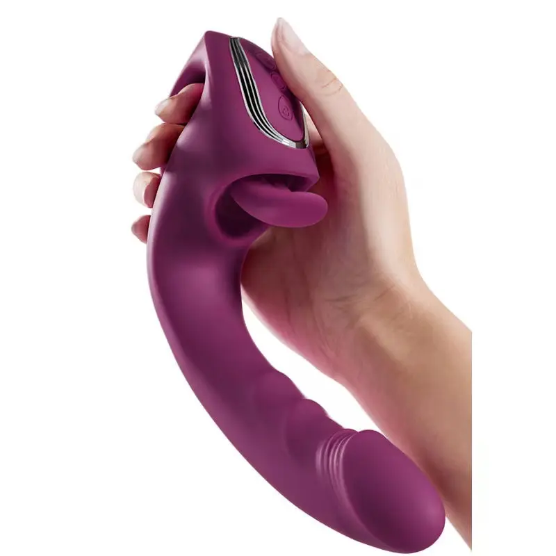 OEM Dual-Action Tongue Vibrator with Heating Products, Manufacturers