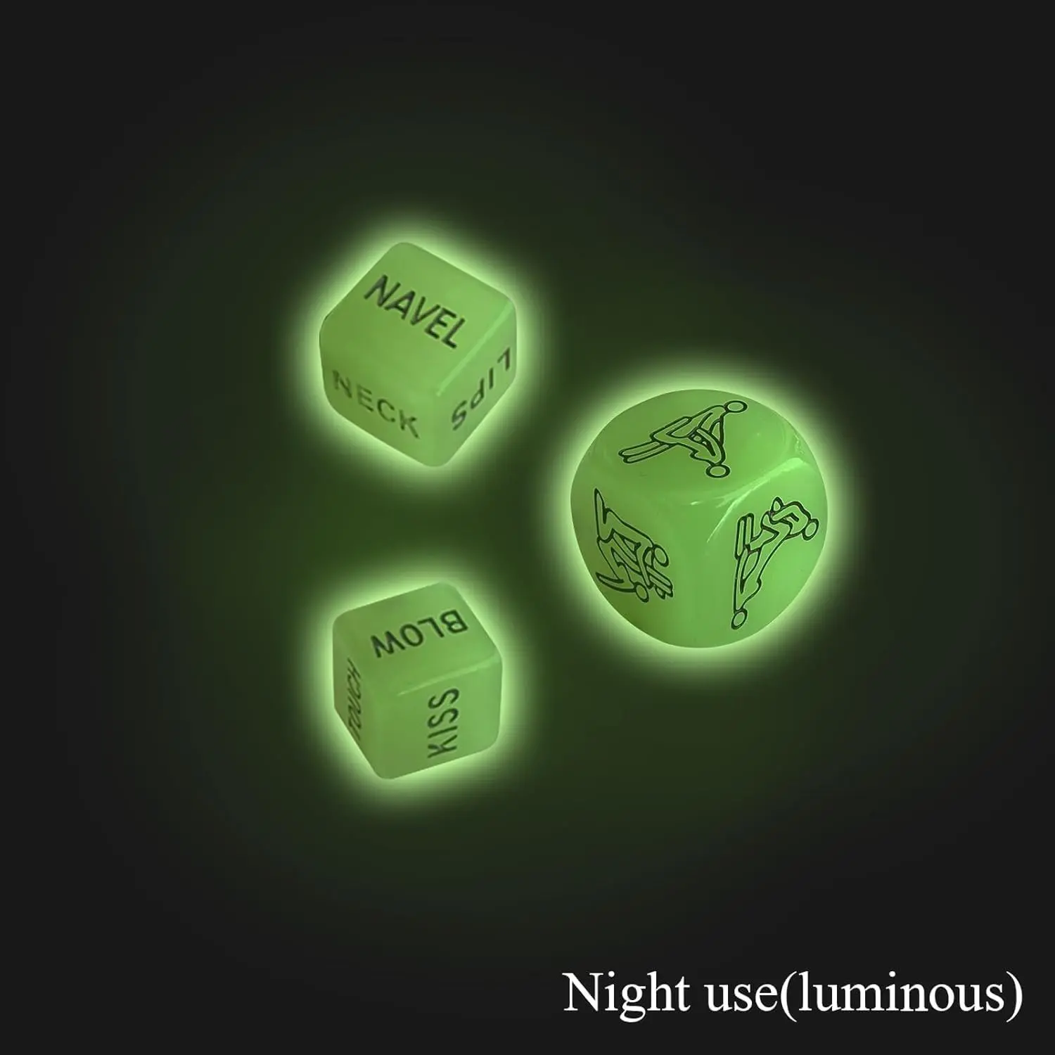 ODM Sex Game Glowing Dice 6 pcs Factory, Suppliers