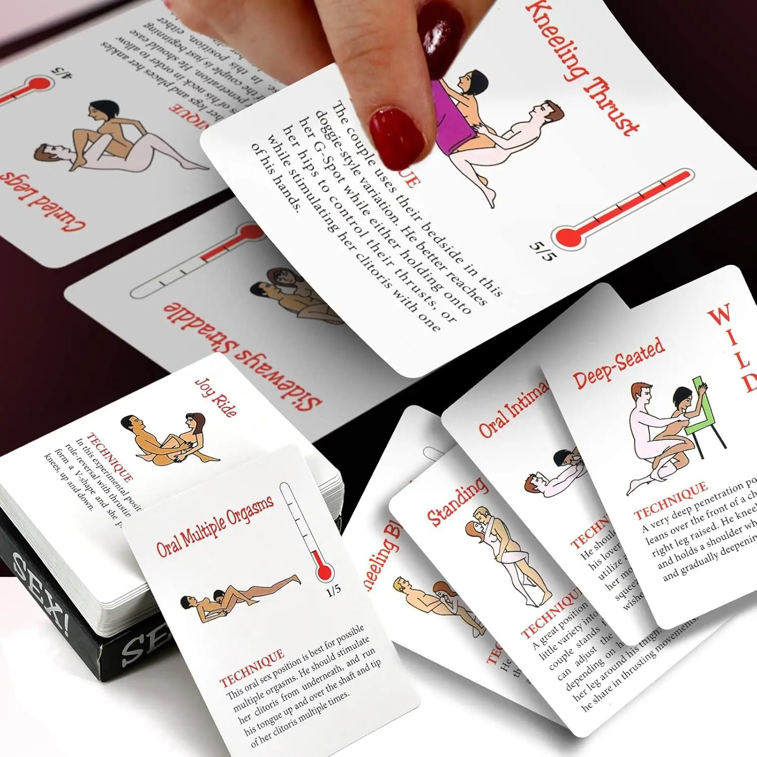 Wholesale Sexual Game Sex Position Cards Products, Product