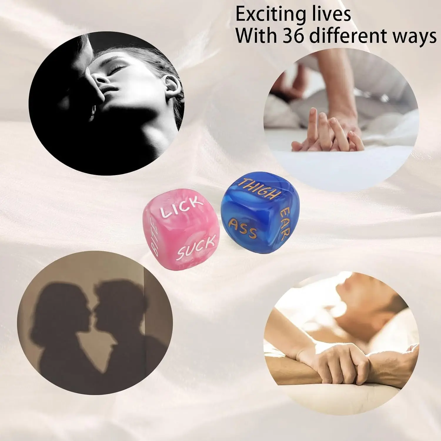 OEM 2-Piece Love Dice Set Wholesale Factory, Manufacturers