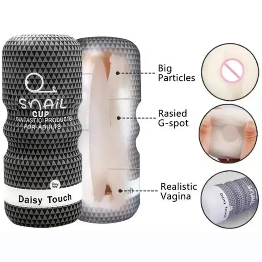 ODM Snail Manual Masturbation Cup Male Masturbator Products, Suppliers