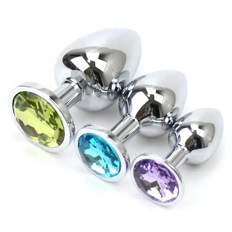 OEM Metal Anal Butt Plug 3pcs Sex Toys Suppliers, Manufacturers