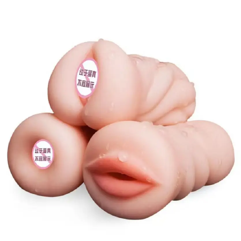 ODM Male Masturbator Sex Doll 3D Textured Male Sex Toys with Sexy Mouth Realistic Vagina and Tight Anus Factories, Manufacturers