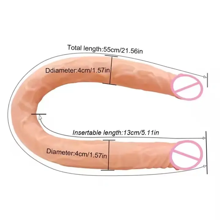 Wholesale 55cm TPE Double-Ended Dildo Factories, Manufacturers
