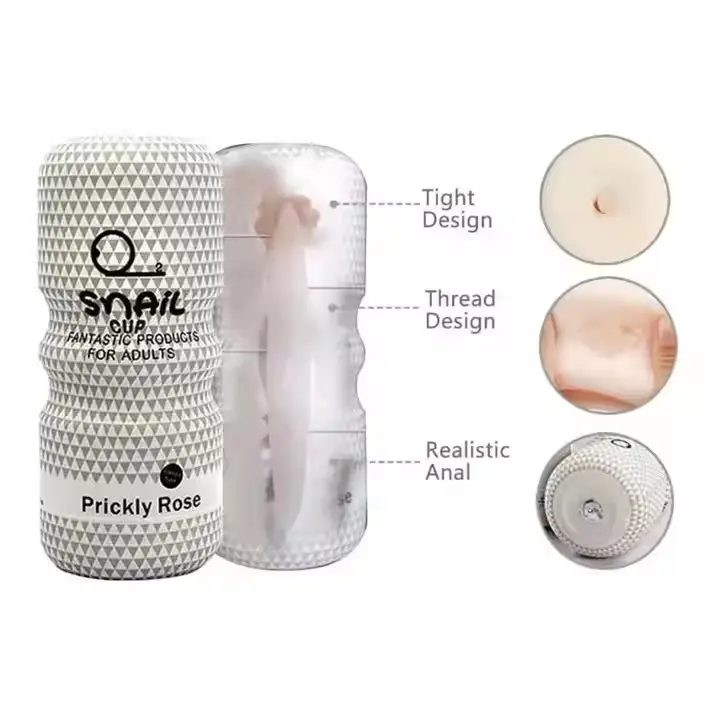 ODM Snail Manual Masturbation Cup Male Masturbator Products, Suppliers