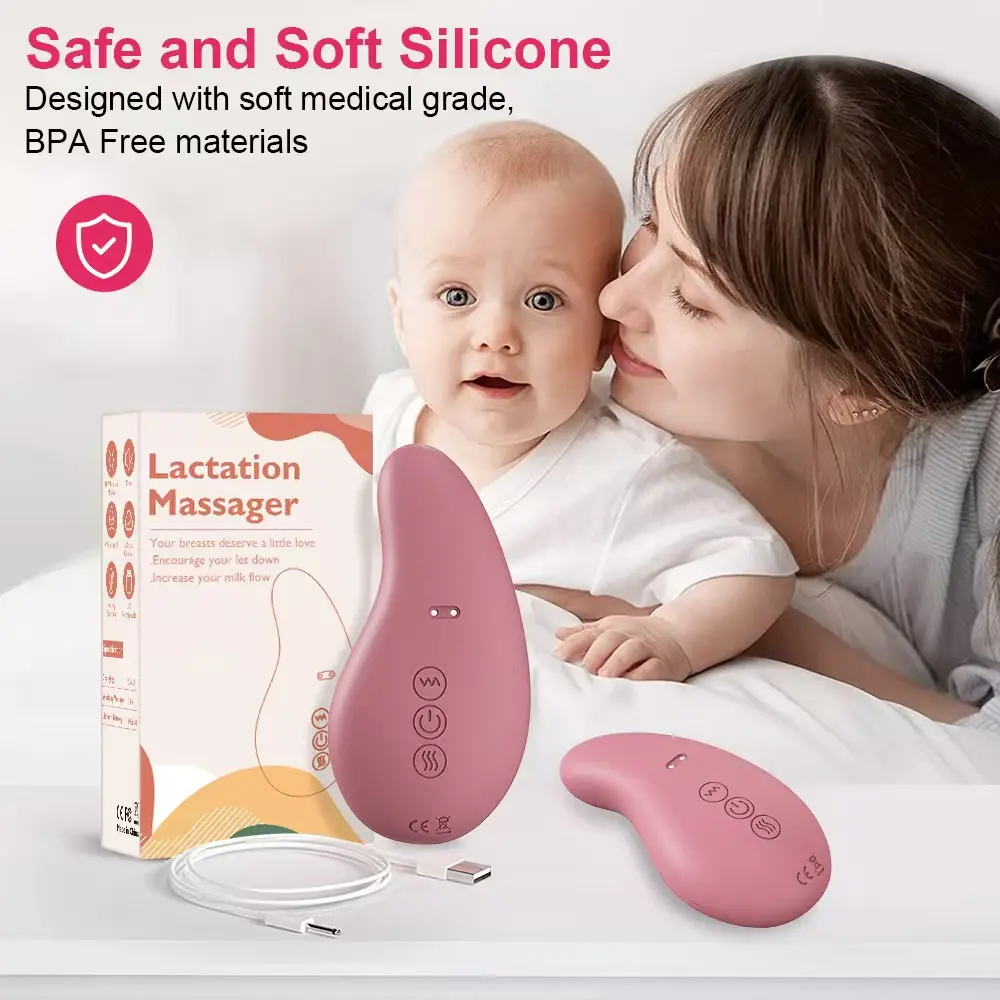 ODM 2-in-1 Soft Breast Massager Factories, Factory