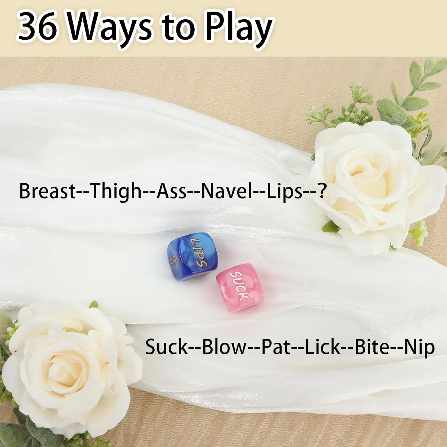 OEM 2-Piece Love Dice Set Wholesale Factory, Manufacturers