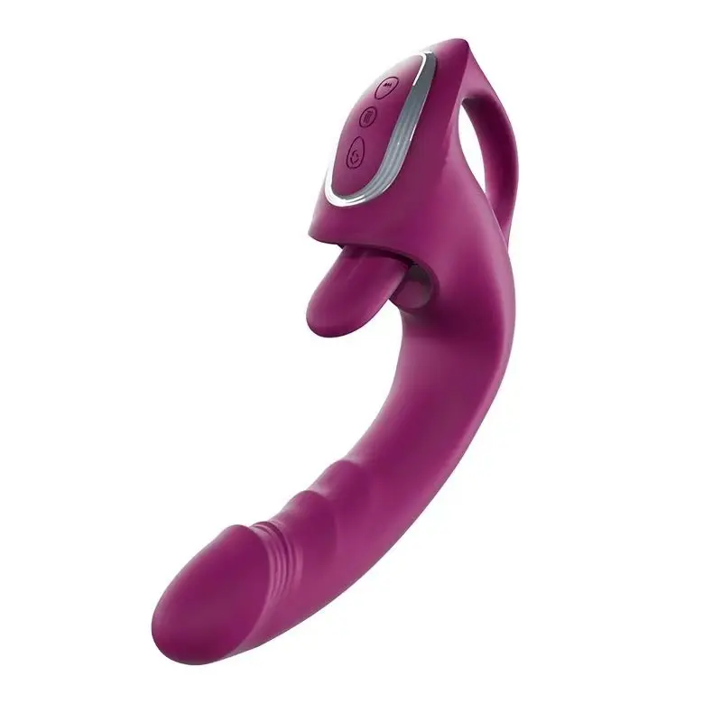 OEM Dual-Action Tongue Vibrator with Heating Products, Manufacturers