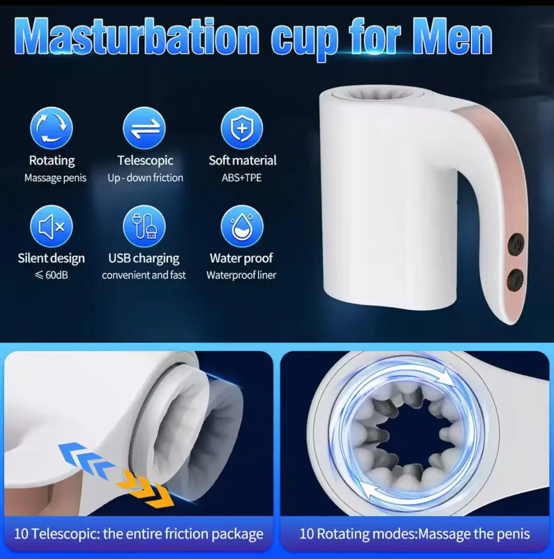 ODM Automatic Rotating Male Masturbator Factories, Supplier
