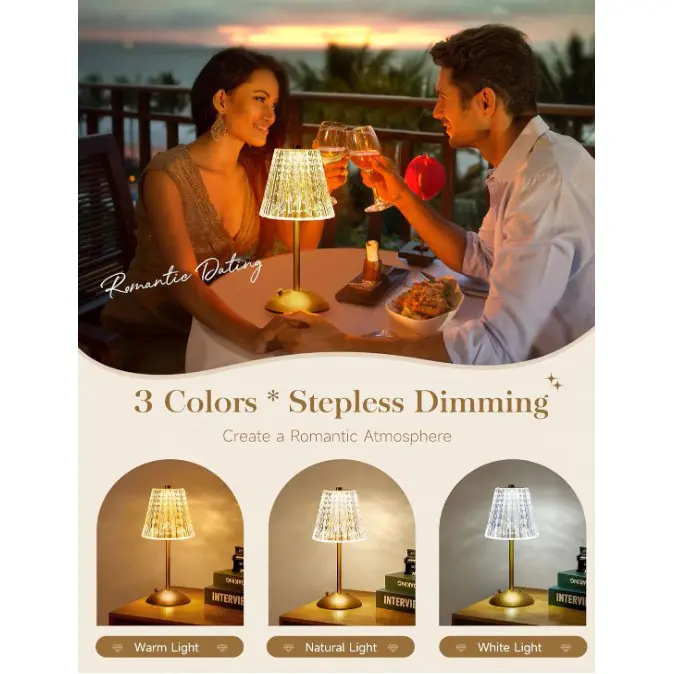 OEM Cordless Lamp, Dimmable+3 Colors Touch Lamp Manufacturer, Manufacturers