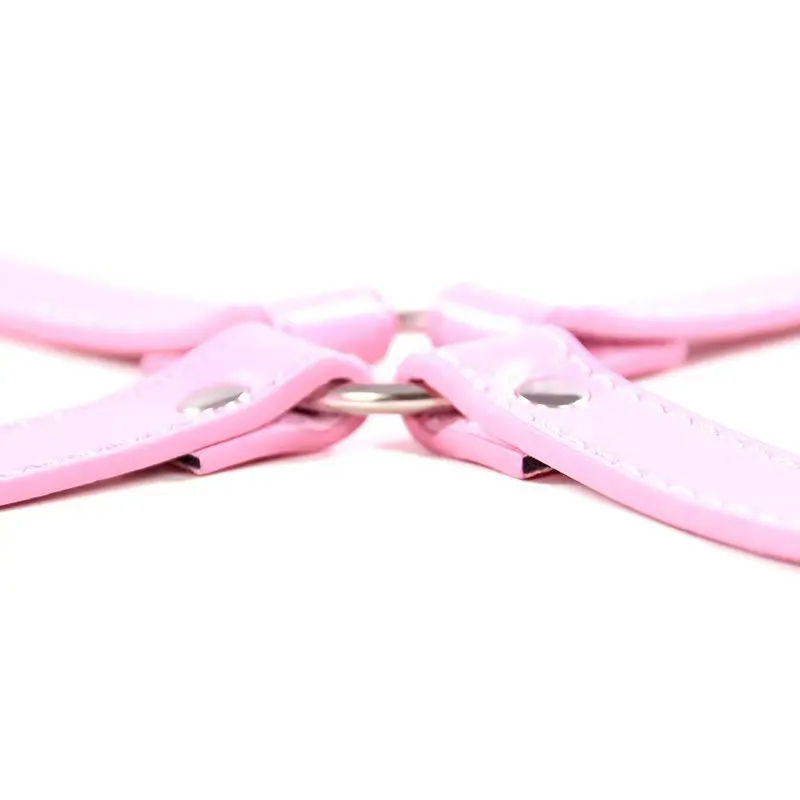 Wholesale PU Wrist and Ankle Cuff Set with Cross Connector Factory, Suppliers
