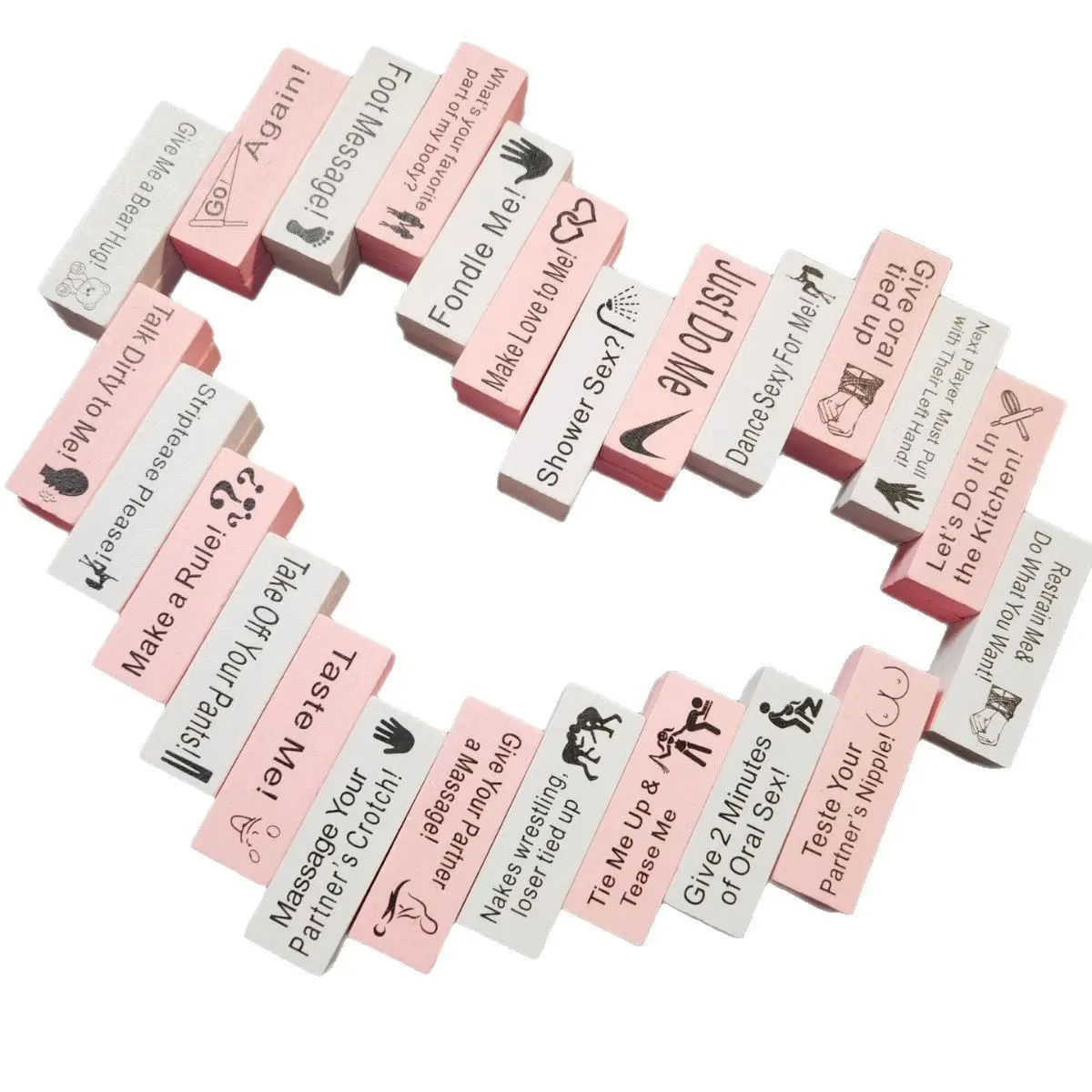 OEM Popular Building Block Toys Sexual Positions Adult Pink Block Tower Game Toys Products, Supplier