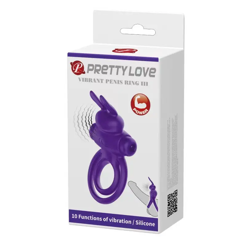 OEM Male Silicone Rabbit vibration Cock Ring Product, Supplier