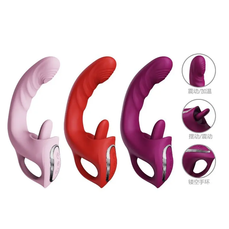 OEM Dual-Action Tongue Vibrator with Heating Products, Manufacturers