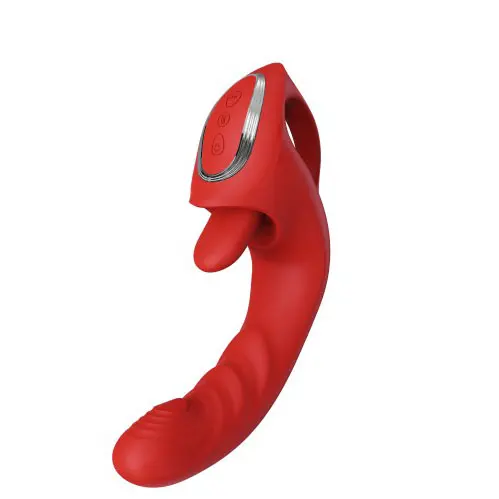 OEM Dual-Action Tongue Vibrator with Heating Products, Manufacturers