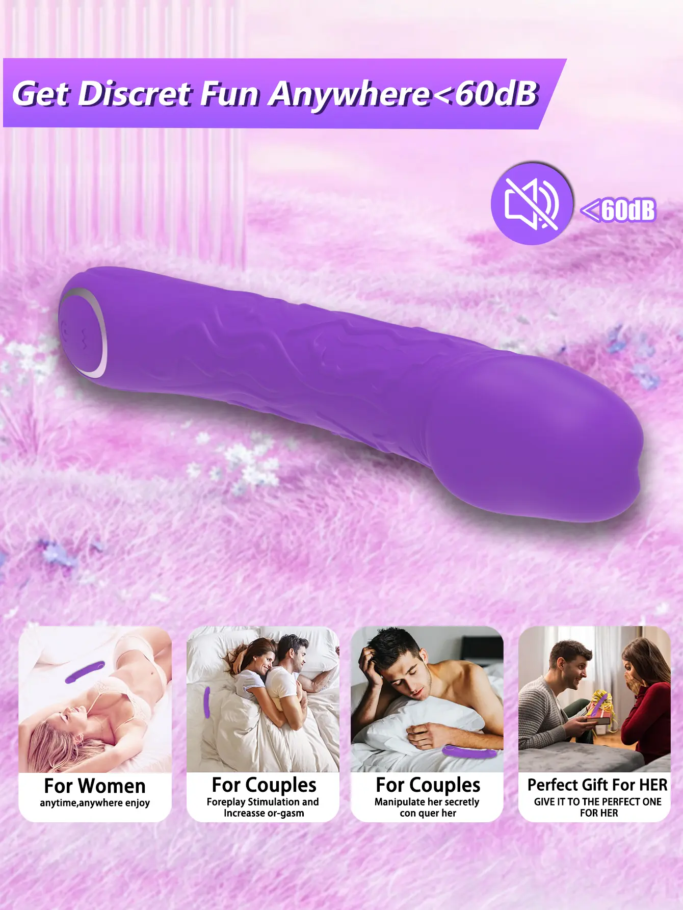 OEM Realistic Silicone Dildos Clitoral Nipple Stimulator  Dildo Vibrator Sex Toy for Woman Suppliers, Supplier