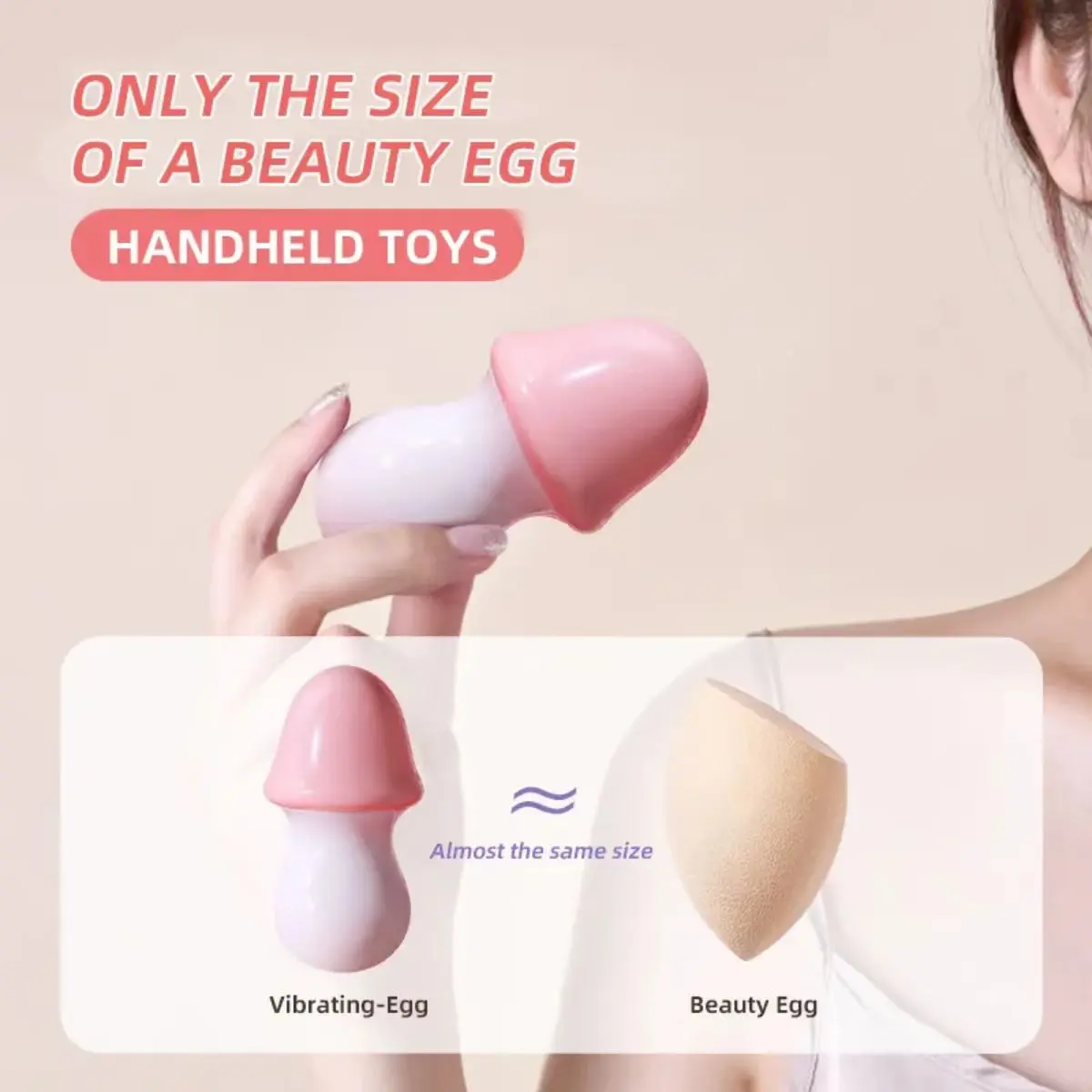 Wholesale Mushroom egg vibrator mini G-spot vibrator sex toy for women Factory, Manufacturers