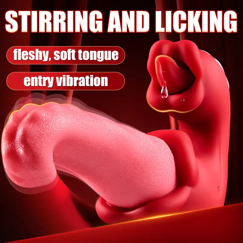 ODM Rose vibrator tongue massager adult sex toy Factories, Supplier