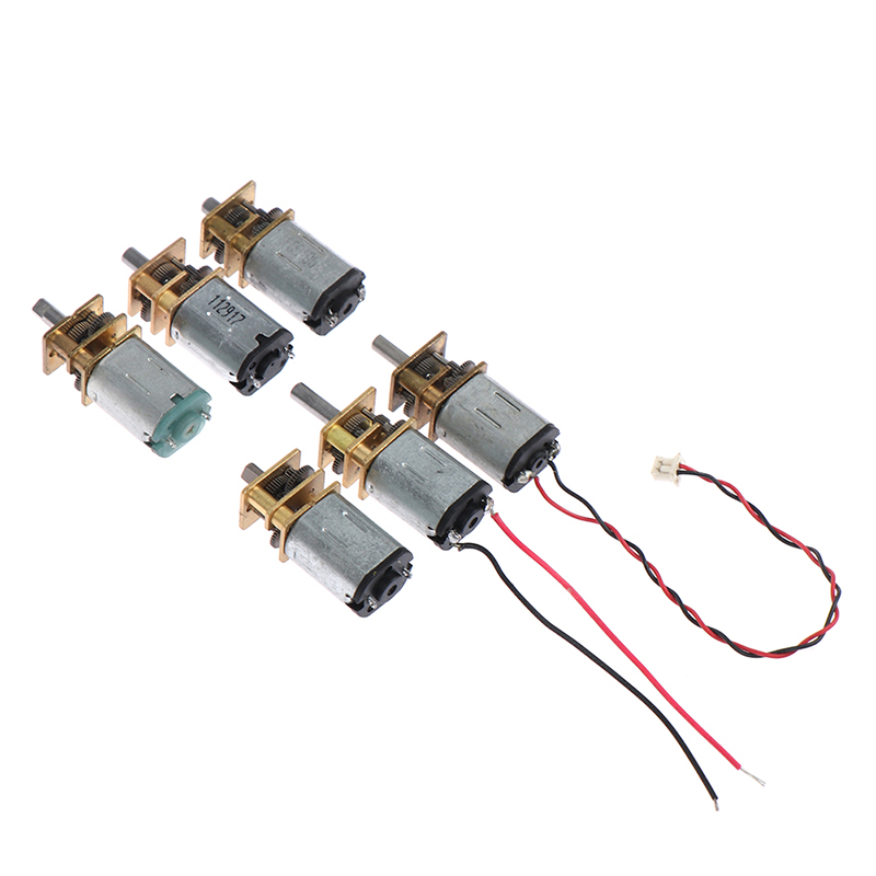 N20 Brushed Dc Gear Motor Screw Shaft Mini Gear Motor 12mm N20 DC 6V Spur Gear Motor for Electric Vehicle Lock