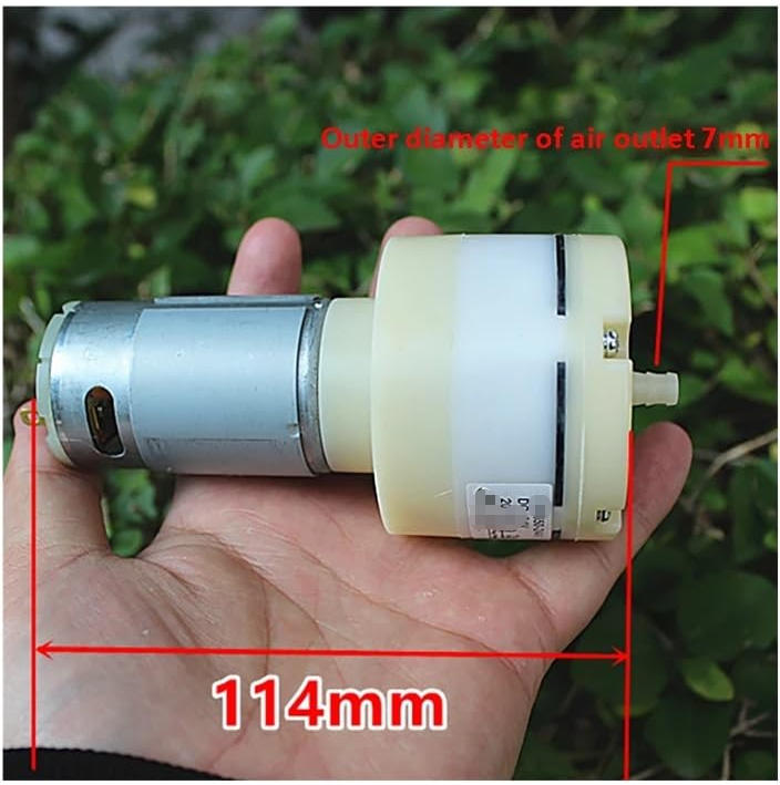 555 DC Air Pump Motor Detail 2