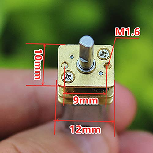 Long Life Low Noise N20 DC 6V Motor With Reducer Custom Ratio