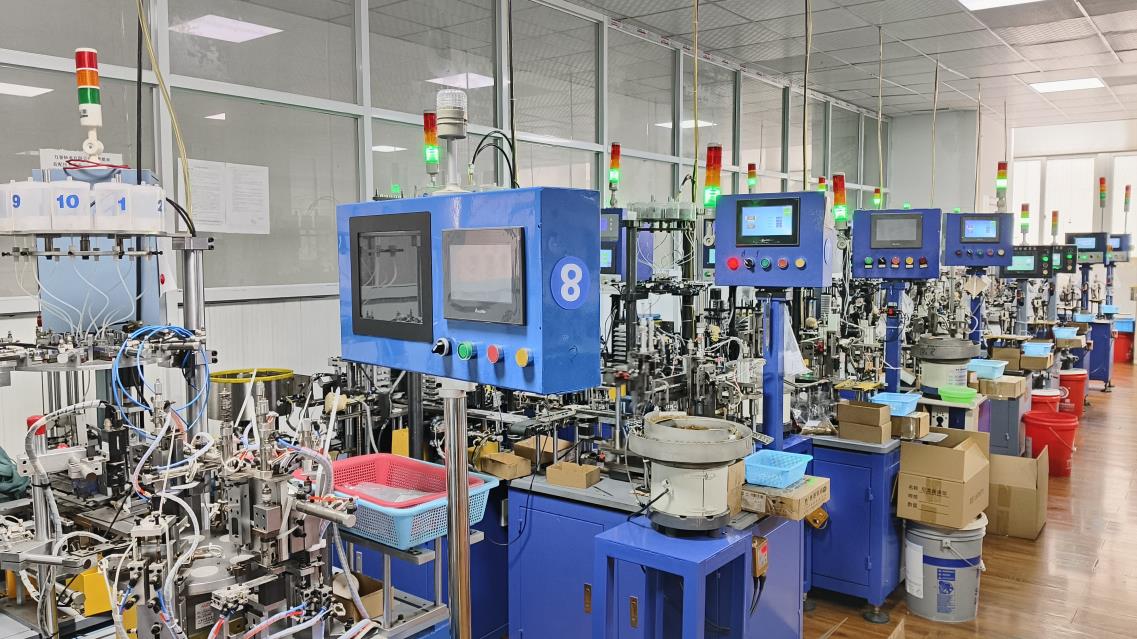 Automated assembly machine for high-precision micro motor component assembly at AAGE
