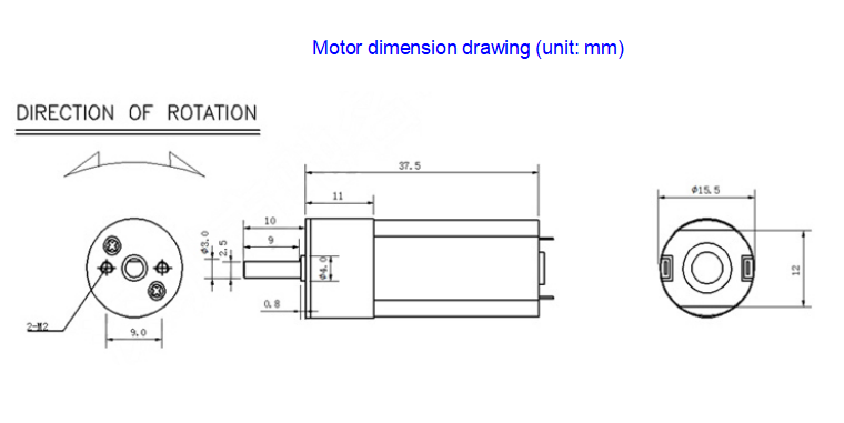 2026 High Torque 16A-050 Micro DC Gear Motor Factory Direct Customizable Metal Gearbox Smart Locks Robotics Toys Boat Fan