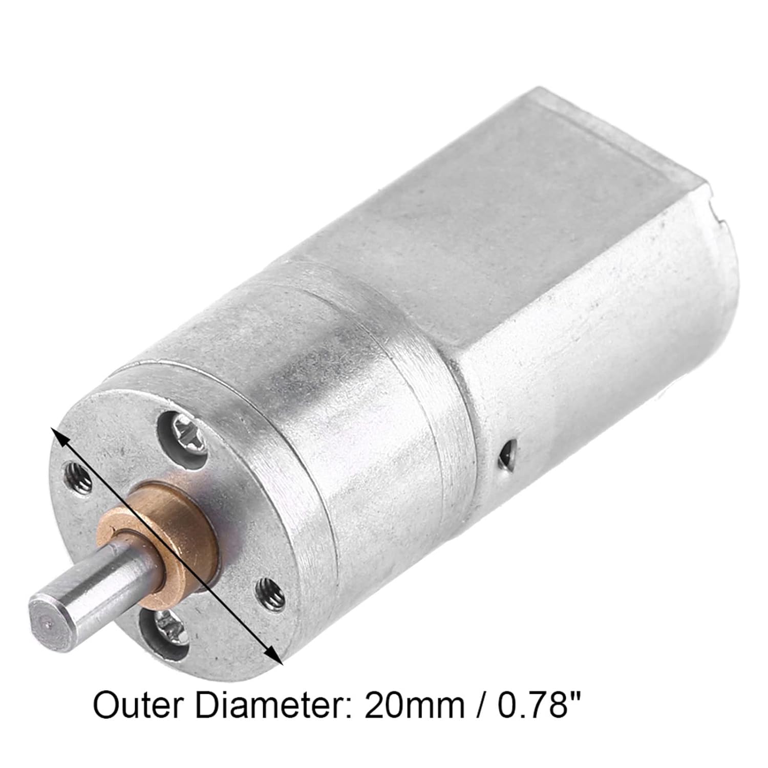 Custom DC Gear Motor RPM 22~396PM High Torque Low Speed DC Motor with Gearbox for Sale