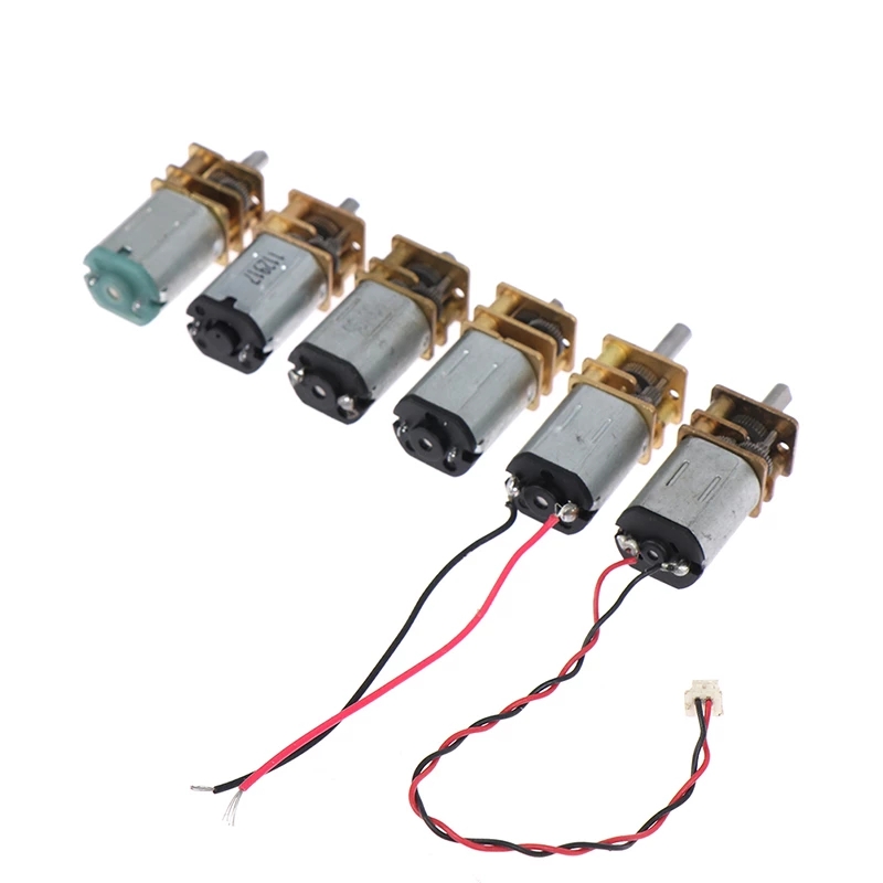 N20 Brushed Dc Gear Motor Screw Shaft Mini Gear Motor 12mm N20 DC 6V Spur Gear Motor for Electric Vehicle Lock