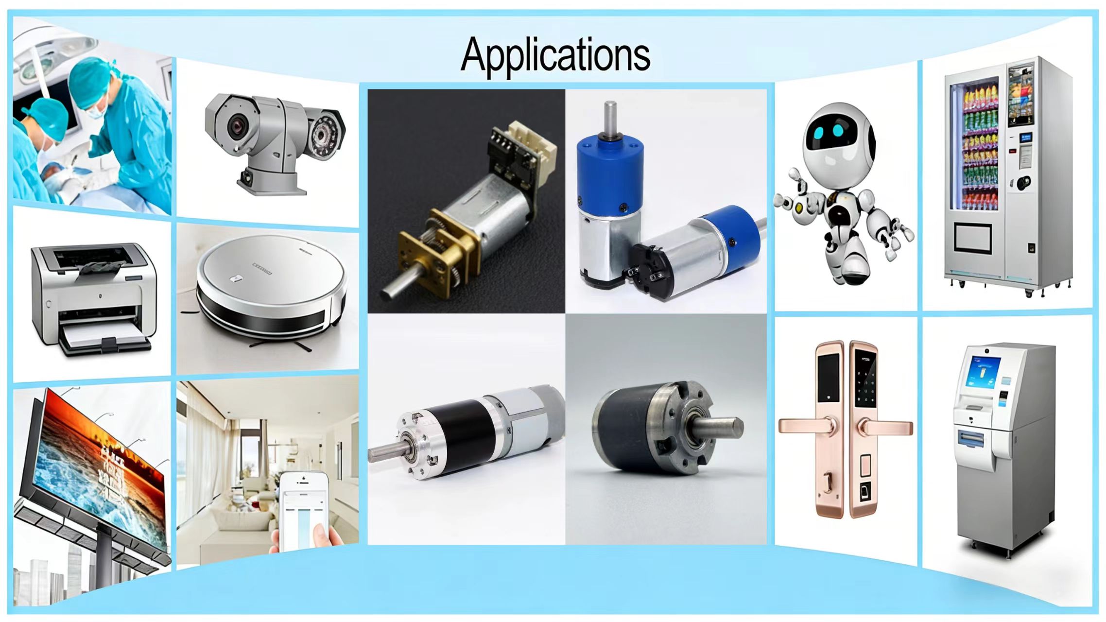 20A-180 High Torque Micro DC Gear Motor Factory Direct, Customizable Mini Motor for Instruments, Robotics, Smart Locks and Toys