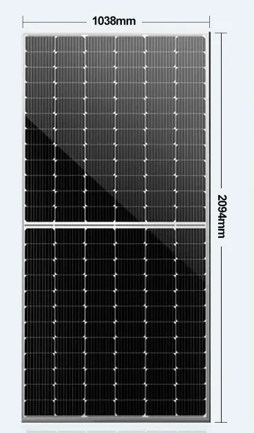 Módulo solar fotovoltaico de silicio monocristalino de alta eficiencia