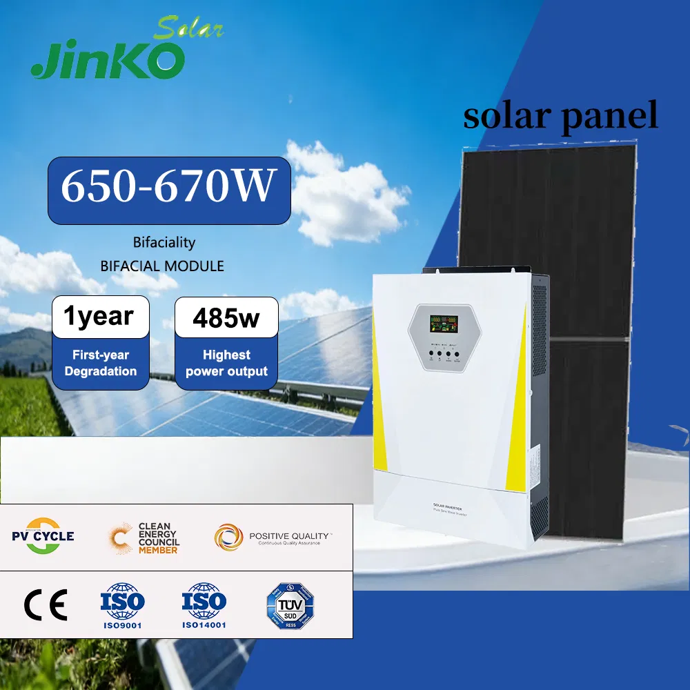 Módulo de panel solar bifacial de película delgada de perovskita flexible monocrystalline para el hogar