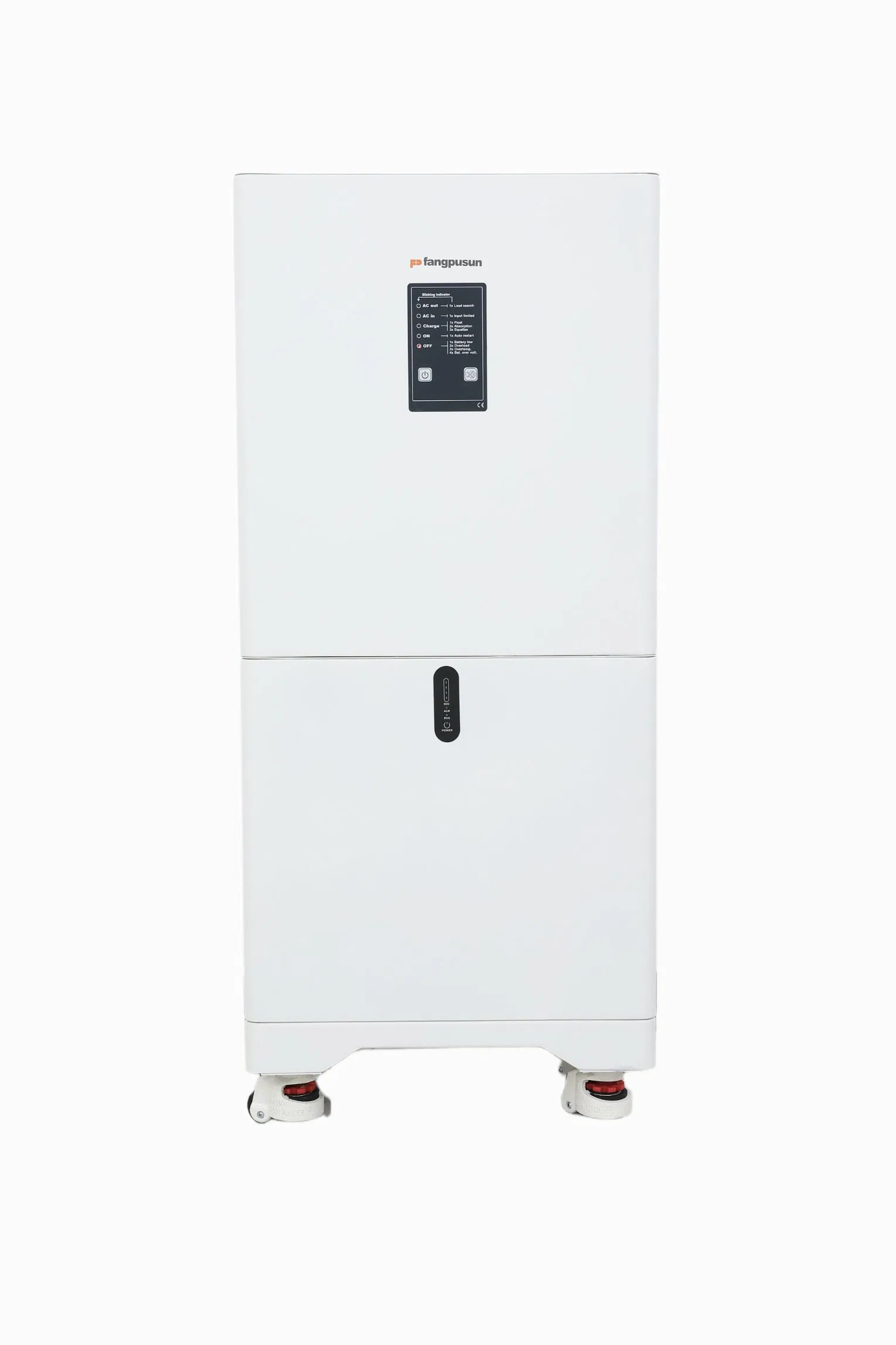 48V 100ah Apilable LiFePO4 Batería 5.12kwh Sistema de Almacenamiento de Energía Solar Montado en la Pared