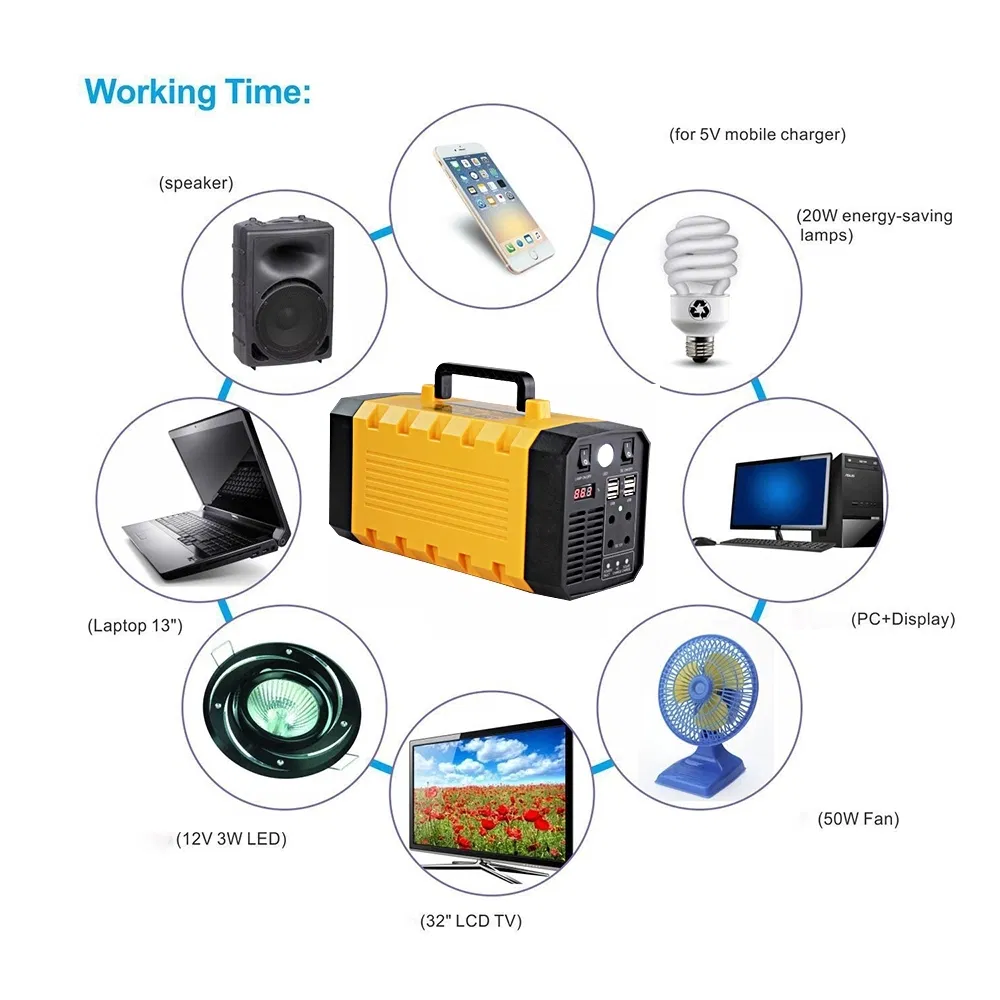 Salida de CA 110V/500W