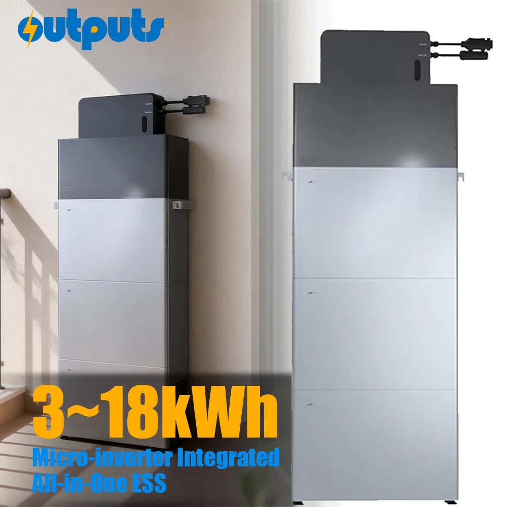 Sistema de Almacenamiento de Energía de Balcón de Alta Eficiencia con Diseño Especial para Fácil Instalación y Mantenimiento