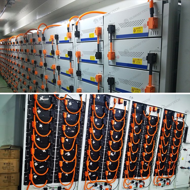 Batería Sunway Pack apilable y montada en rack para sistema de almacenamiento de energía 85~87kg