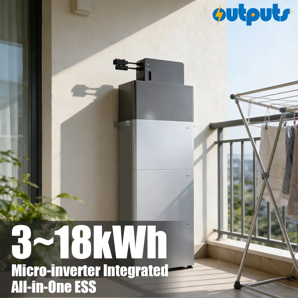 Fabricantes Mayoristas Sistema de Almacenamiento de Energía Todo en Uno para Balcón para Uso en Hogar