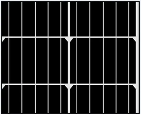 Módulo solar fotovoltaico de silicio monocristalino de alta eficiencia