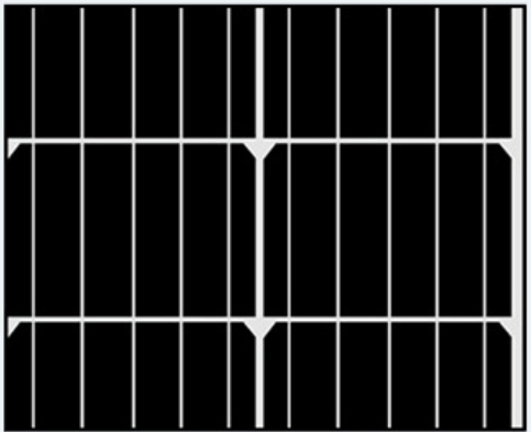 Módulo solar fotovoltaico de silicio monocristalino de alta eficiencia